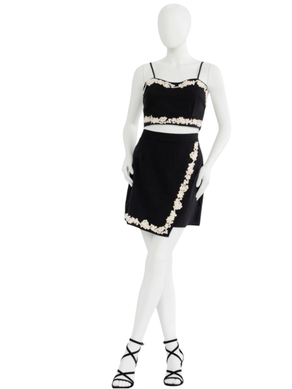 ADDCONFDT two piece skirt set size S M L